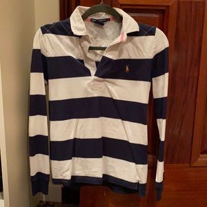 Ralph Lauren Rugby stripe collared shirt